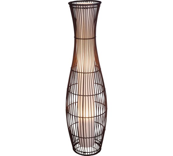 Buy Collection Sirit Rattan Floor Lamp Dark Brown at Argos.co.uk