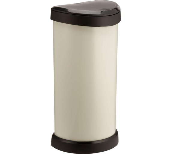 Buy Curver 40 Litre Touch Top Kitchen Bin Ivory at Argos.co.uk Your