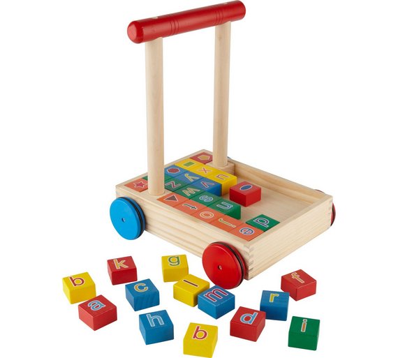 Buy Chad Valley PlaySmart Wooden Alphabet Trolley at Argos.co.uk Your