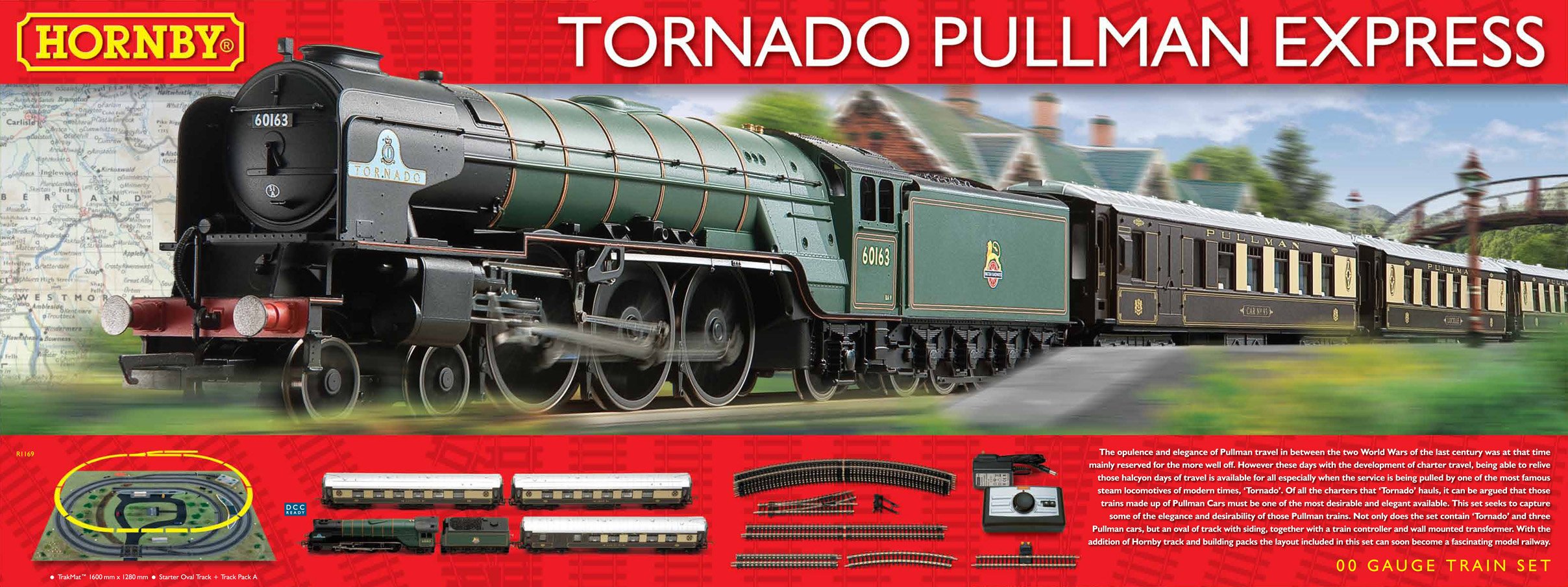 Review of Hornby Tornado Pullman Train Set
