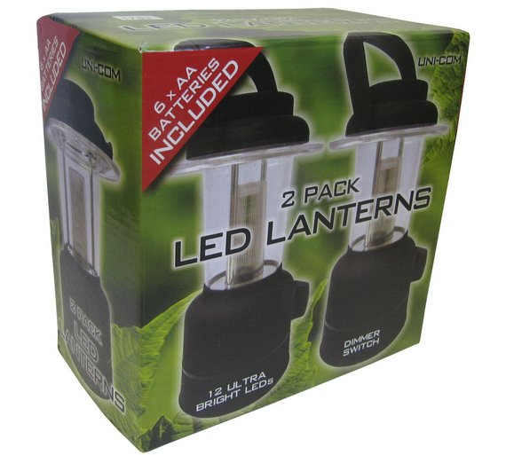 Buy 12 Led Mini Lanterns Twin Pack at Argos.co.uk Your