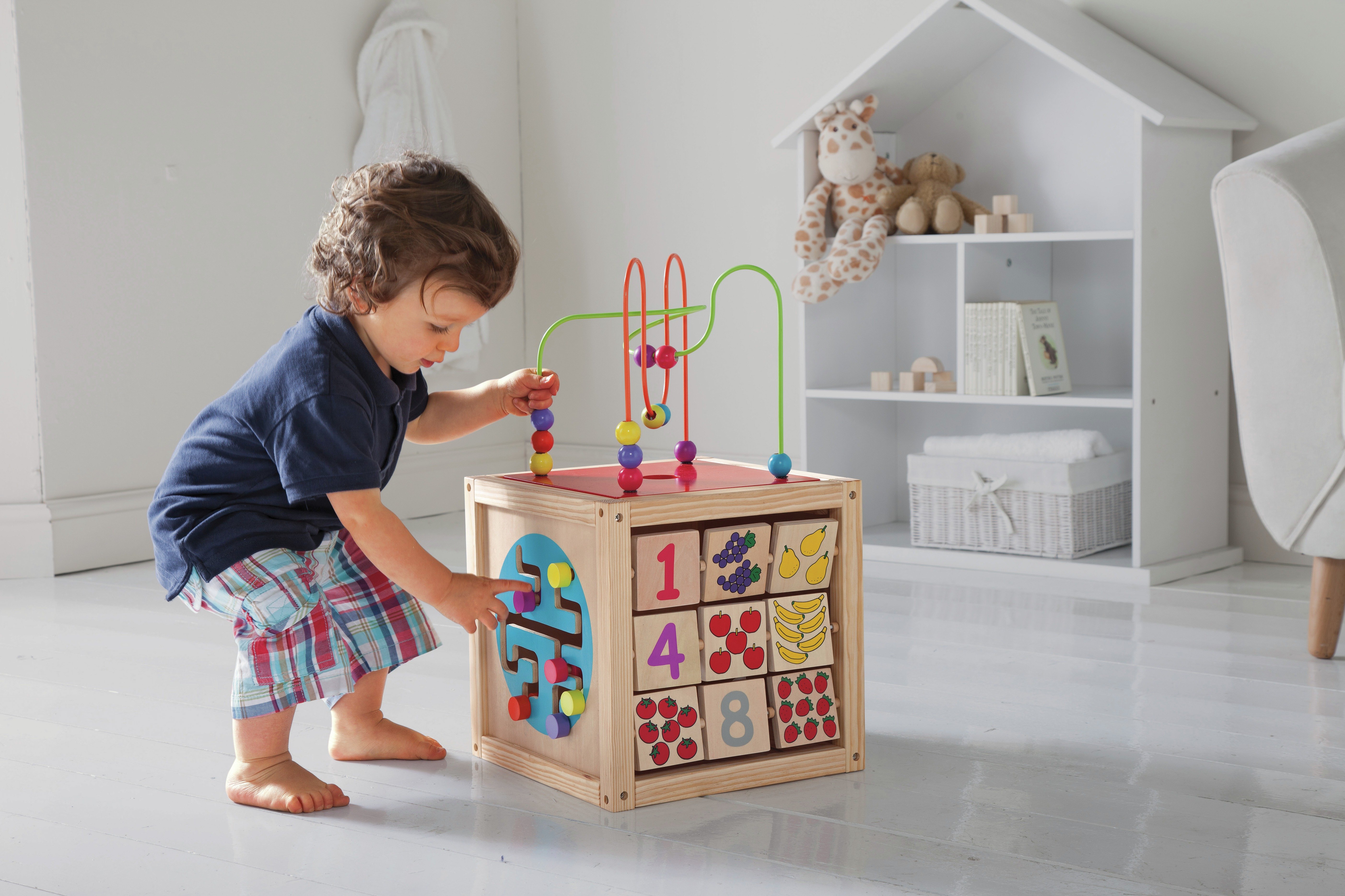 wooden activity centre