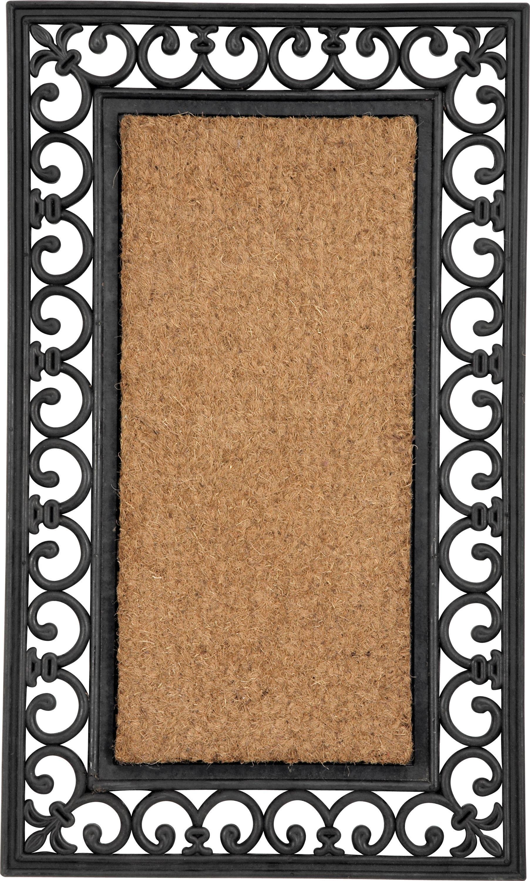 HOME Coir and Rubber Doormat - 45x75cm Review