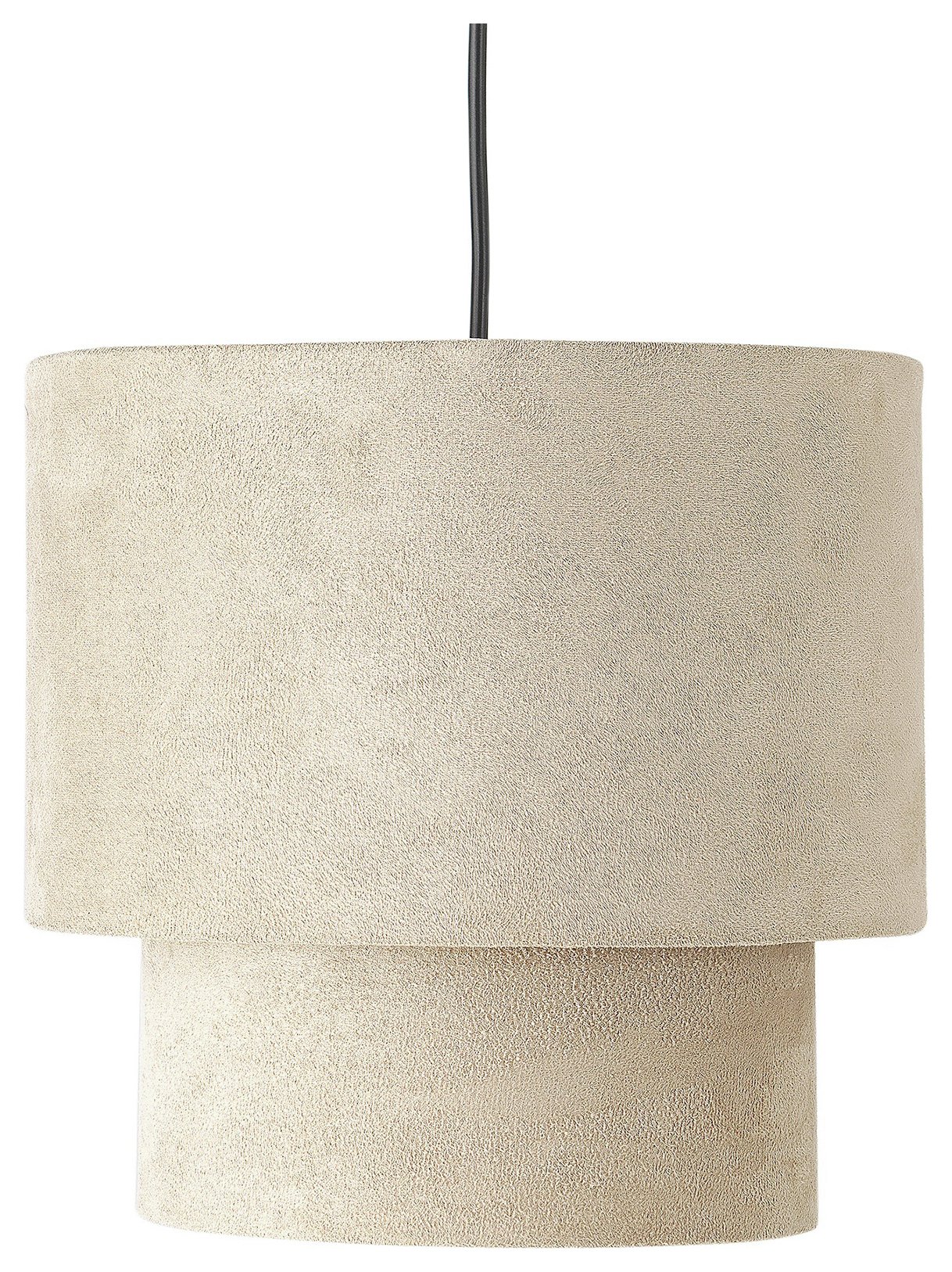 HOME 2 Tier Suede Ceiling Shade review