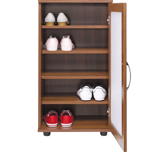 Buy HOME Contemporary Shoe Storage Walnut Effect at Argos.co