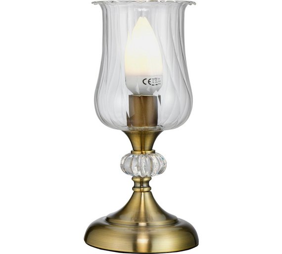Buy Collection Hurricane Touch Table Lamp Antique Brass at Argos.co.uk Your Online Shop for