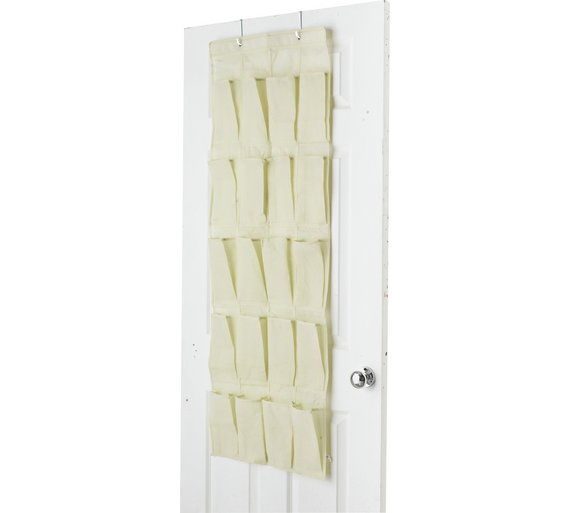 Buy HOME Hanging 20 Pocket Door Shoe Storage Natural at Argos.co.uk