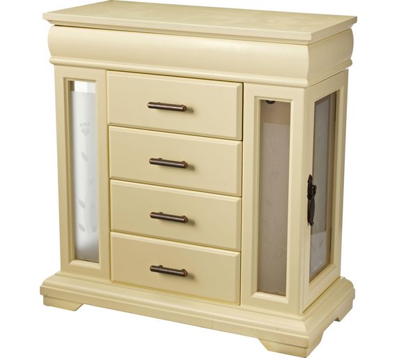 Buy Large Four Drawer Vintage Jewellery Box at Argos.co.uk Your