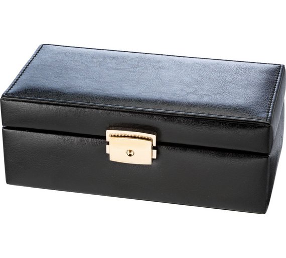 Buy Black Jewellery Box with Lock at Argos.co.uk Your Online Shop for
