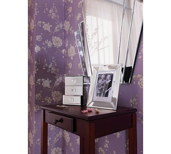 Buy Small Mirrored Glass Three Drawer Jewellery Box at Argos.co.uk
