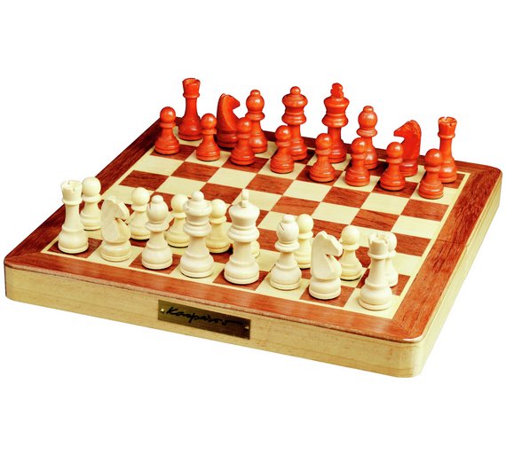 Buy Garry Kasparov Wooden Chess Set at Argos.co.uk Your Online Shop