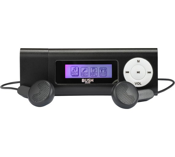 Buy Bush 4GB MP3 Player with LCD Display Blk at Argos.co.uk Your