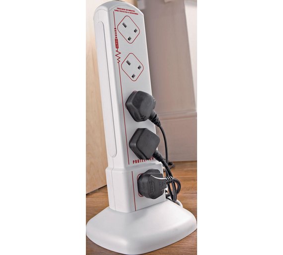 Buy Masterplug 10 Socket Surge Protected Extension Lead 2m at Argos