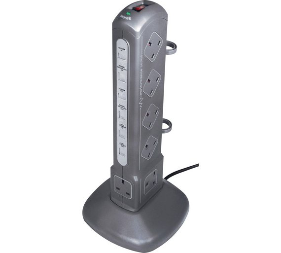 Buy Masterplug 10 Socket Surge Protected Extension Lead 2m at Argos