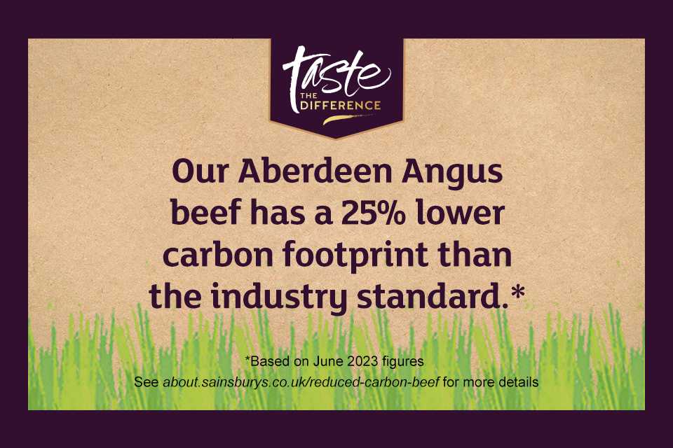 Aberdeen Angus beef that's lower in carbon.