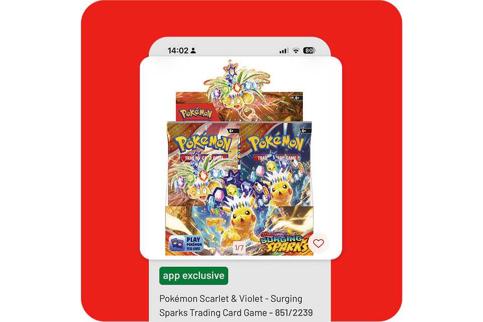 App-only exclusives. Keep an eye out for exclusive promotions and new product launches.