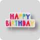 Birthday candles.