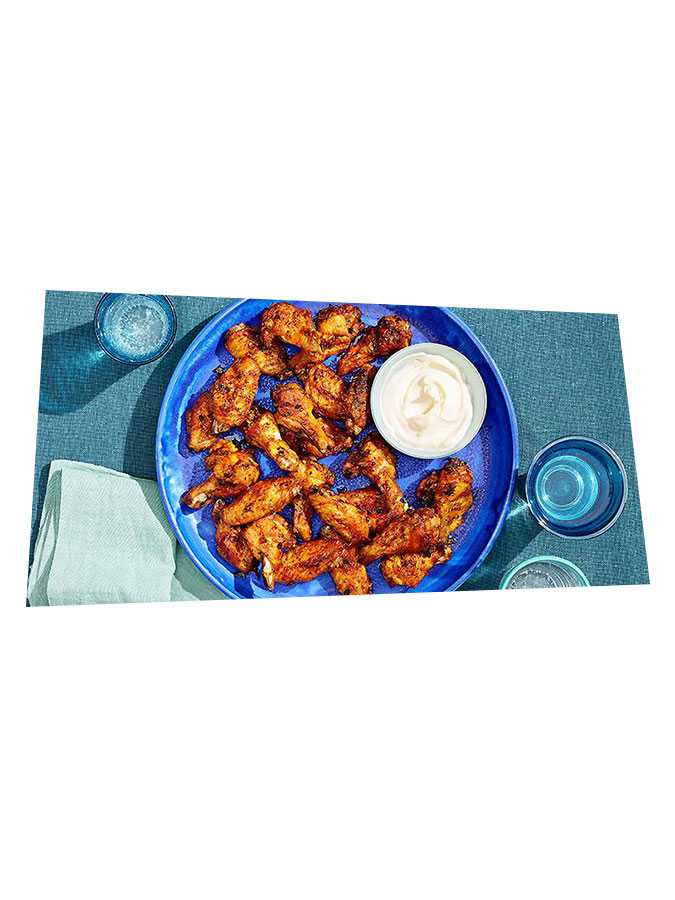 Air fryer chicken wings.