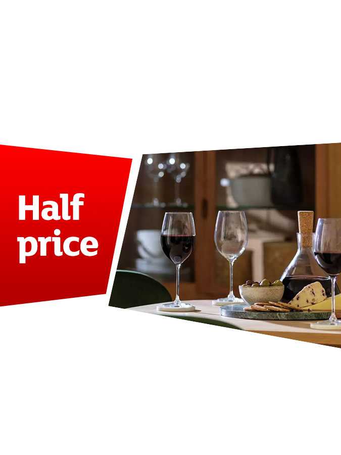 Half Price on Home.
