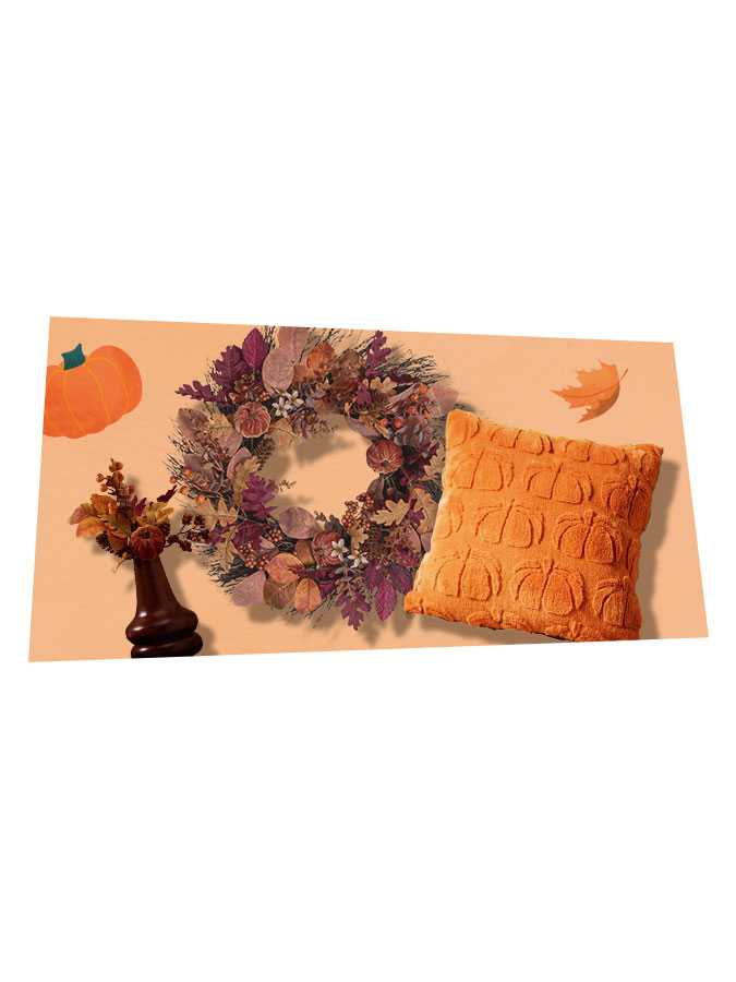 Cosy decor, season with style.