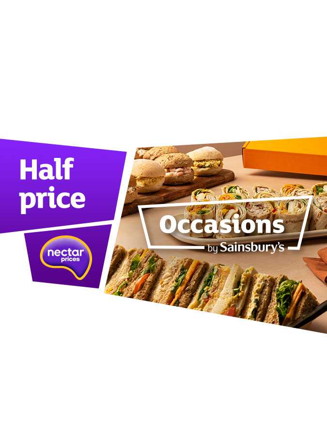 Half price sandwich platters.