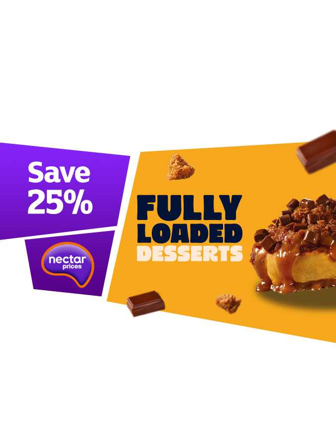 Fully loaded desserts.