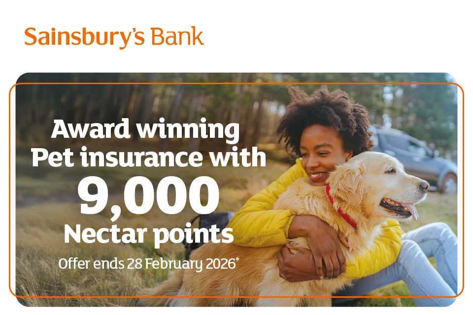 Sainsbury’s Bank Pet Insurance.