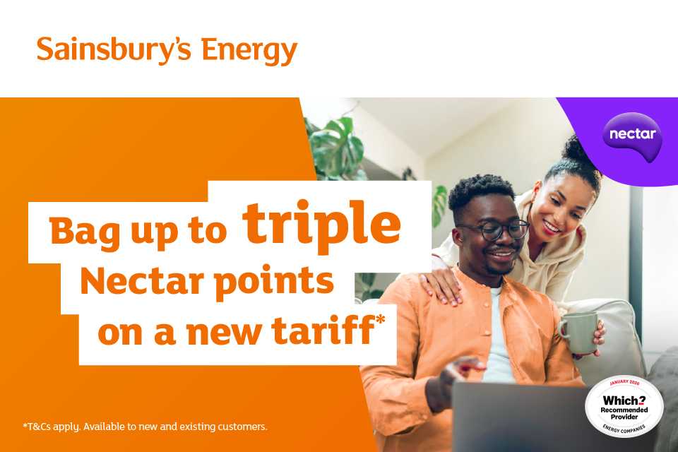 Which? Recommended provider for Energy in 2026.