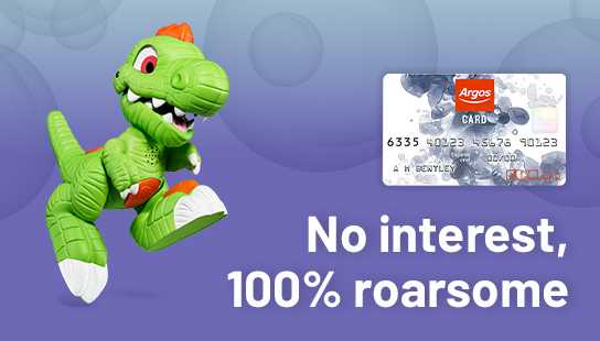 No interest, 100% roarsome.
