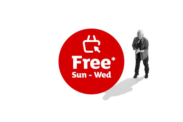 Click & collect 1 hour slots.