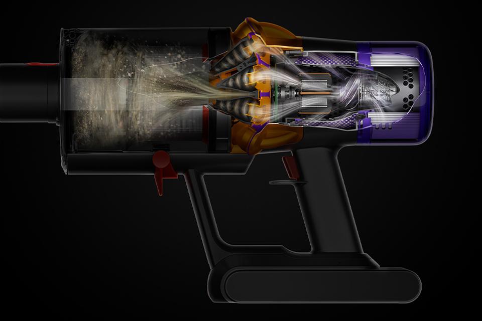 Dyson's five stage filteration system.