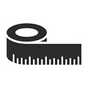 Ring size guide.