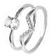 Engagement rings.