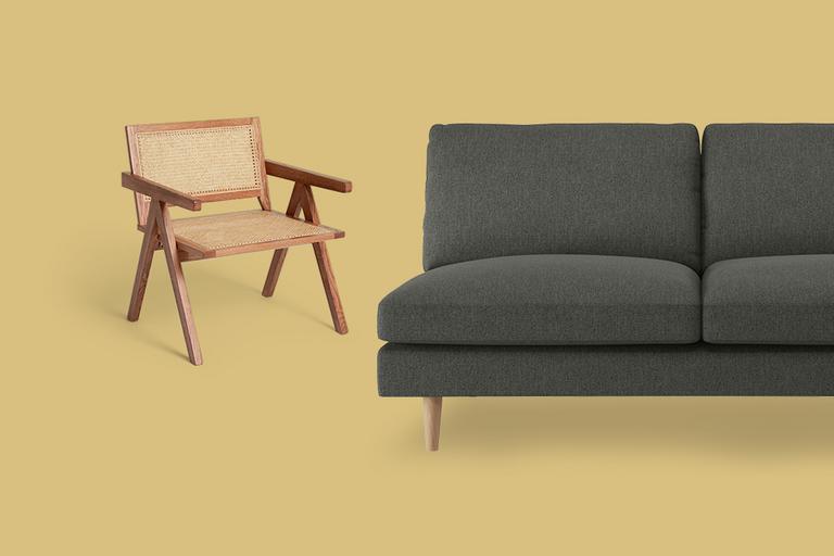 Sofas and armchairs in clearance.