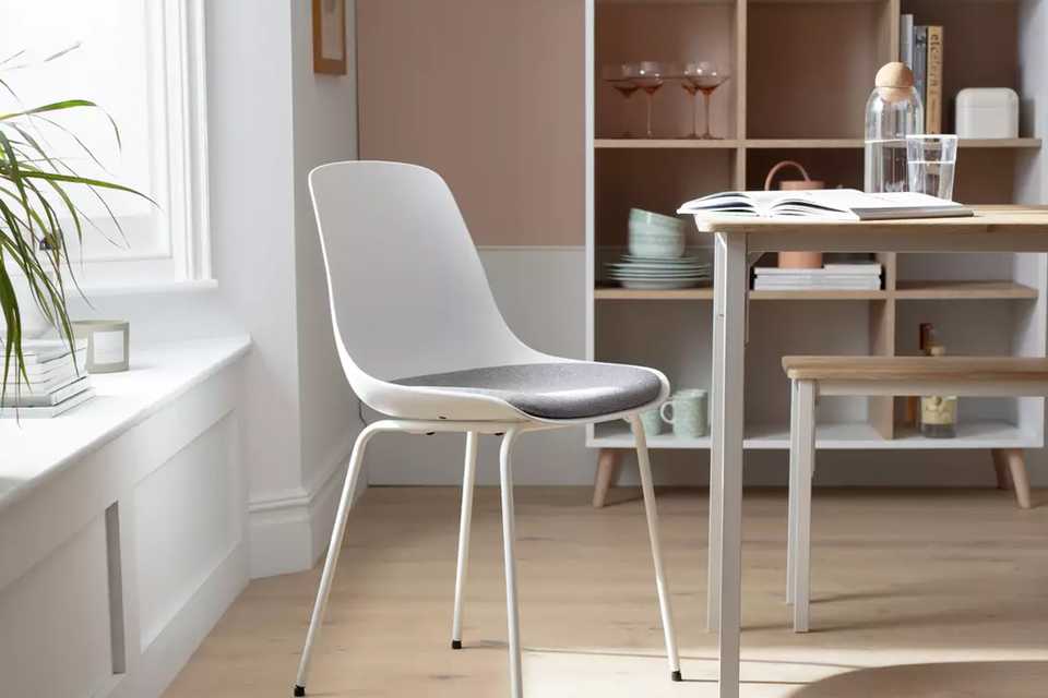 Habitat Eva pair of dining chairs.