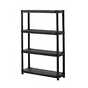 Shelving and storage.