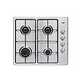 Bush DHG60GNSS Gas Hob - Stainless Steel.