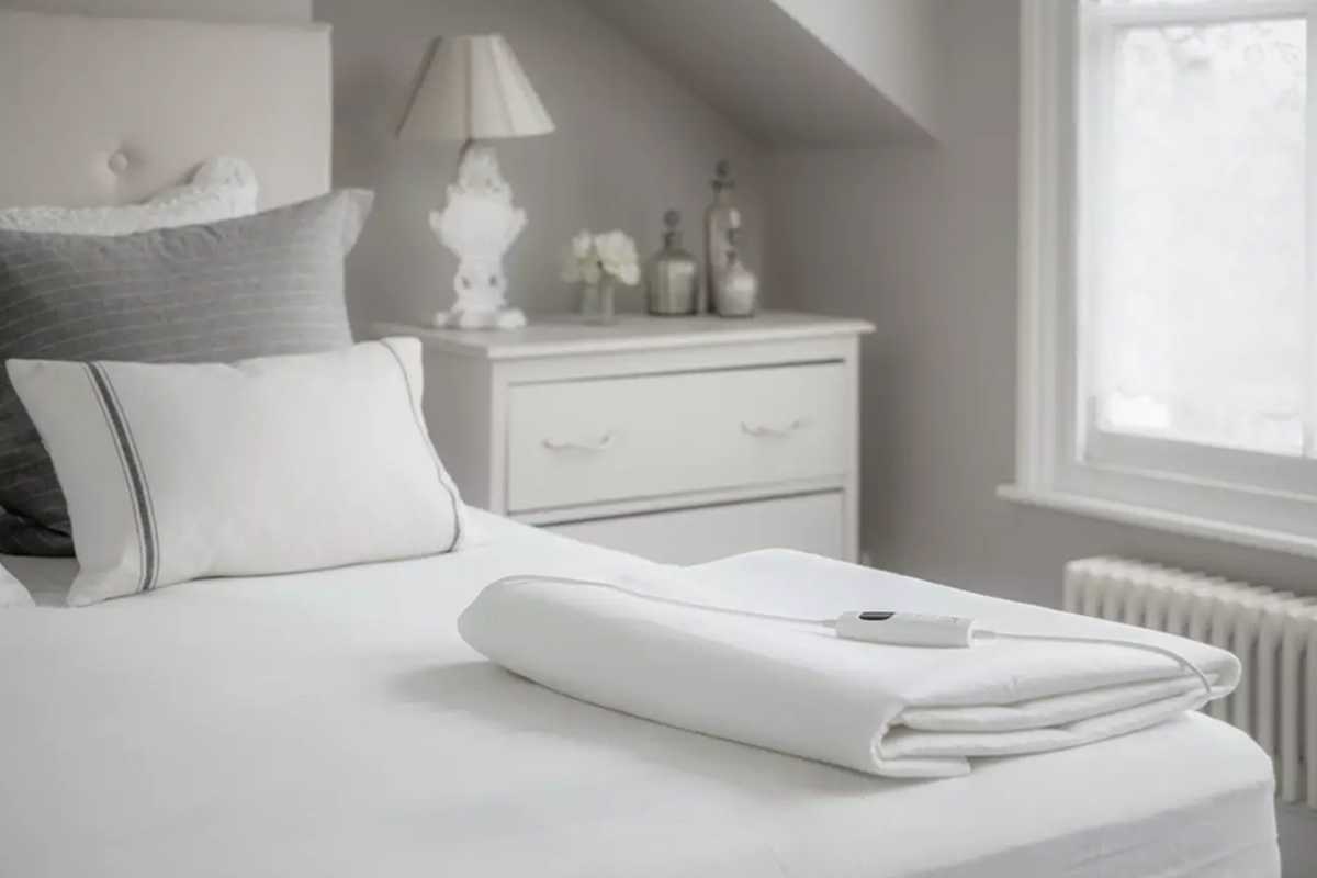 Dreamland antibacterial heated underblanket.