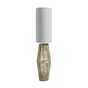 Neutral & wood floor lamp.