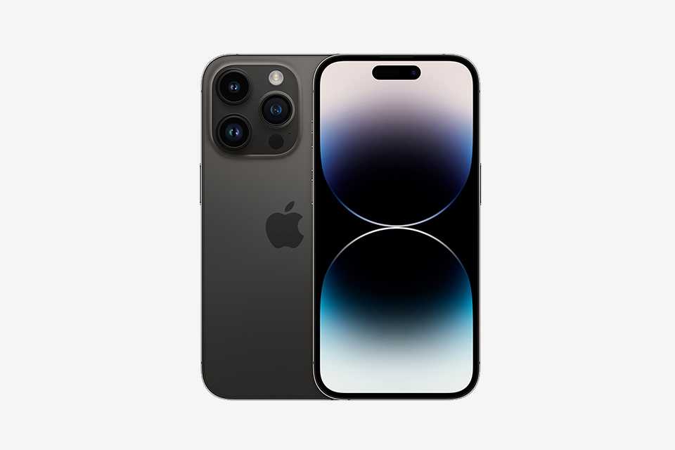 iPhone 14 Pro Max 5G 128GB mobile phone space black.