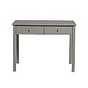 Grey desks.