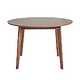 Round tables.