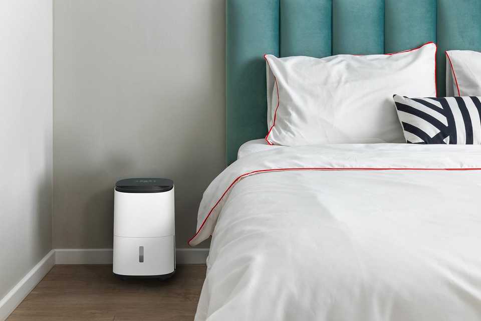 Meaco Arete dehumidifier and air purifier.