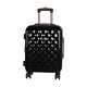 Hard case luggage.