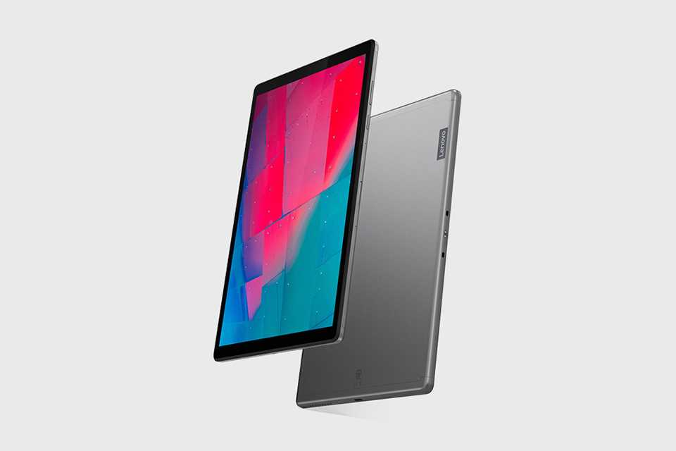 Lenovo M10 2nd Gen 10.1in 64GB HD tablet in grey colour.
