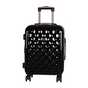 Hard shell suitcase.