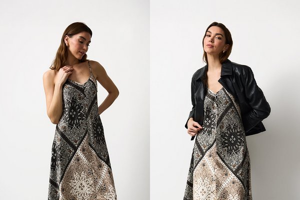 Group dressed in festive party outfits including sequins, velvet and metallic styles – Christmas fashion inspiration from Tu Clothing.