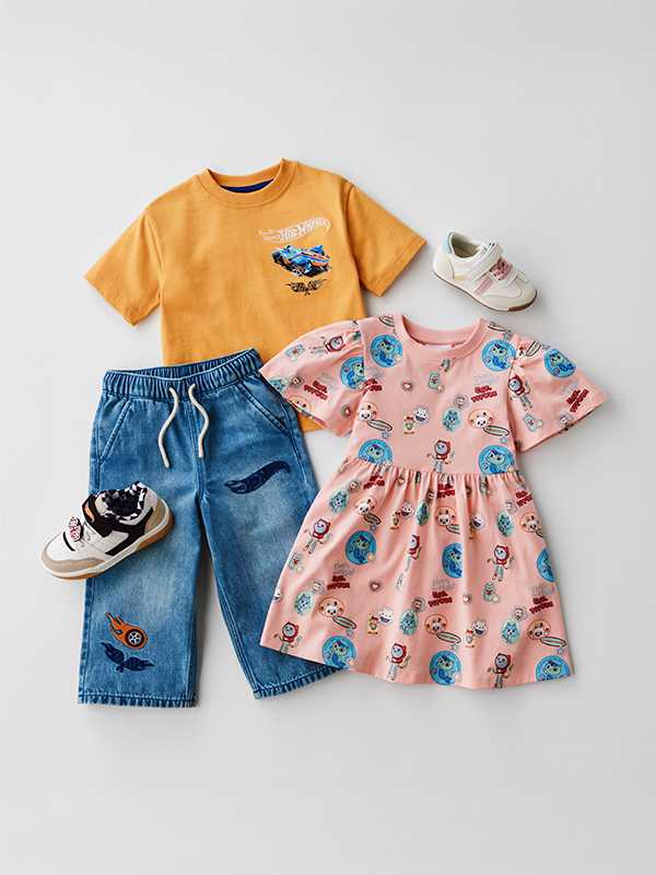 Kids character clothes. Clothes to make every day an adventure. Dress them in the magic of their favourite characters.