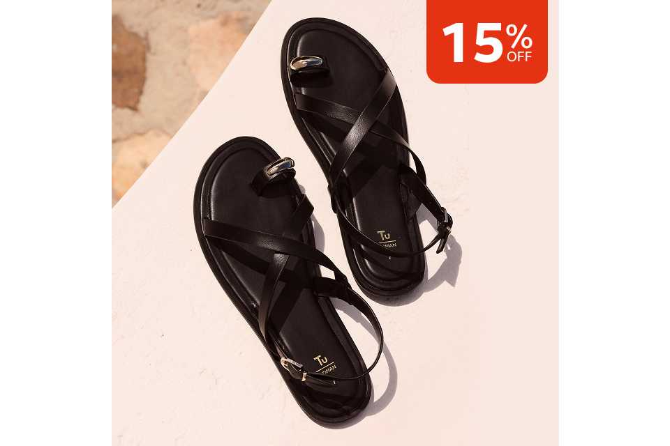 15% off. Shop summer footwear.