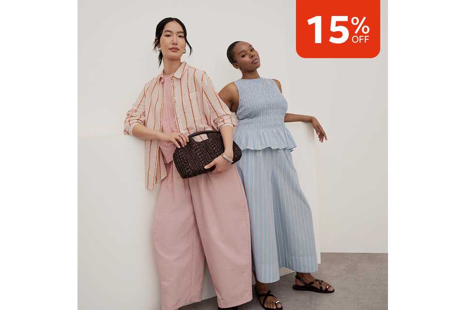 15% off. Shop latest trends.